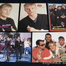 Backstreet Boys  2-sided 5 Pinups Lot L322 - NSync on the Back