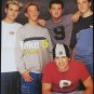 Take 5 Poster Centerfold Collectible 3353A NSync Justin Timberlake JC on back