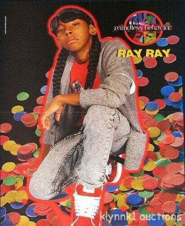 Ray Ray Poster Centerfold 3254A Mindless Behavior on back