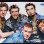 NSync Poster Centerfold Collectible 728A  Aaron Carter on the back