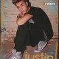 Ariana Grande - 2 POSTERS Centerfolds Lot 2404A Justin Bieber on the back