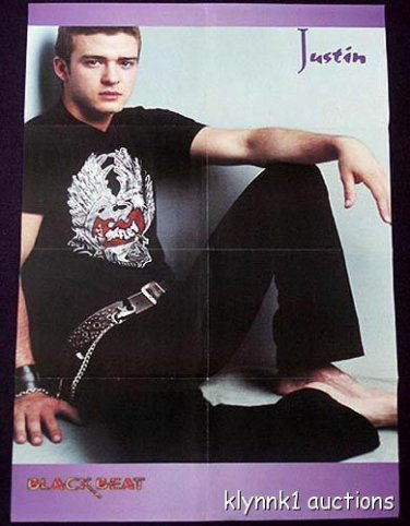 NSync Justin Timberlake - 3 POSTERS Centerfolds Lot 14A Nelly Jagged Edge Mario