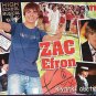 Zac Efron bare feet 3 POSTERs Centerfolds Lot 2866A Chris Brown on the back