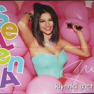 Selena Gomez 2 Posters Centerfold Lot 2307A Taylor Swift on the back