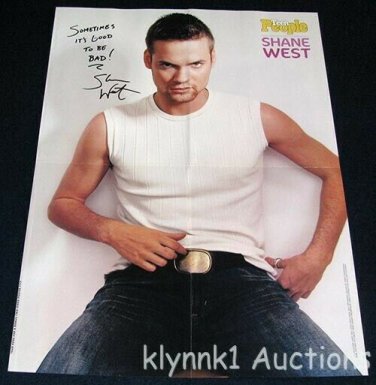 Shane West 3 Posters Centerfolds Lot 3645A  Milo Ventimiglia Sisqo on back