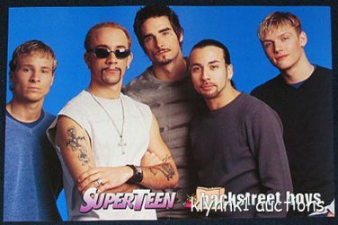 Backstreet Boys  3 POSTERS Centerfolds Collectibles Lot 1324A NSync Take 5 back