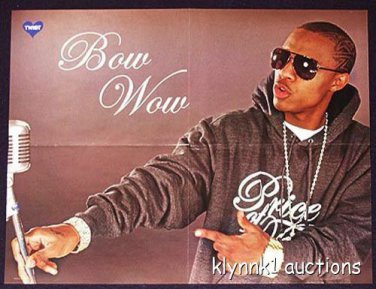 Bow Wow Omarion 4 POSTERS Collectible Lot 518A Chris 2MUCH Scrappy Chingy