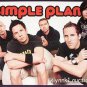 Jesse McCartney Poster Centerfold 159A Simple Plan on the back
