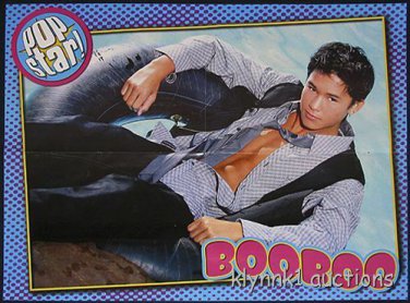 BooBoo Stewart Taylor Lautner 2 POSTERS Centerfold Lot 2001A Victoria Justice