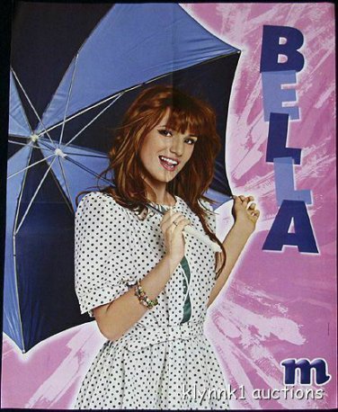 Bella Grande Zendaya 2 Posters Centerfold Lot 2614A Justin Bieber on back