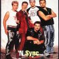 Nick Carter 2 Posters Centerfold Lot 496A NSync Justin Timberlake on back