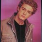 Justin Timberlake 3 POSTERS Centerfolds Lot 501A BBMak on the back