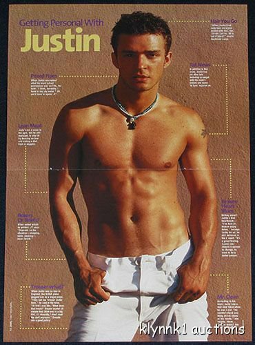 Justin Timberlake Lance NSync - 4 POSTERS Centerfolds Lot 1406A Dream Westlife