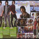 Jonas Brothers Camp Rock - 2 POSTERS Centerfolds Lot 824A  Kevin Jonas on back