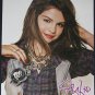 Selena Gomez - 3 POSTERS Centerfolds Lot 1665A  Justin Bieber on back