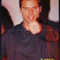 Ricky Martin - 2 POSTERS Magazine Centerfolds Lot 1614A Take 5 on back