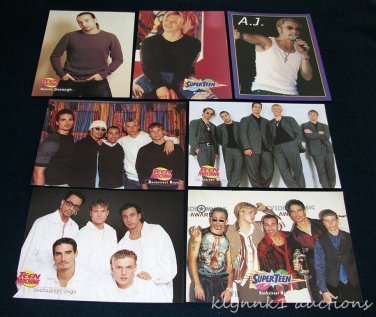 Backstreet Boys Howie Dorough AJ Nick Carter Kevin Brian - 7 Pinups Lot L315