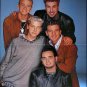 NSync Justin Timberlake 2 Posters Centerfold Lot 2631A Brian Littrell on back