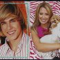Miley Cyrus Hannah Montana- 2 POSTERS Centerfolds Lot 1539A Cody Emma Ashley