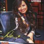 Demi Lovato 2 POSTERS Centerfold Lot 2467A  Justin Bieber on the back