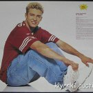 Justin Timberlake Poster Centerfold 1814A Aaron Carter on back