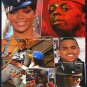 Nelly - 2 POSTERS Centerfolds Lot 1462A Chris Brown Celebrity Mix on the back
