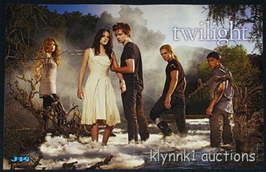 Twilight New Moon Eclipse - 2 POSTERS Centerfolds - 6 Pinups article Lot 1536A