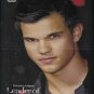 Taylor Lautner 2 POSTERS Centerfold Lot 1701A  Hot Guy mix on the back