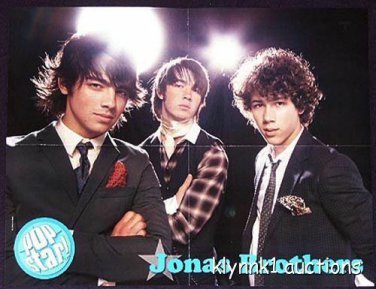 Joe Jonas Brothers 3 POSTERS Centerfolds Lot 686A Zac Efron High School Musical