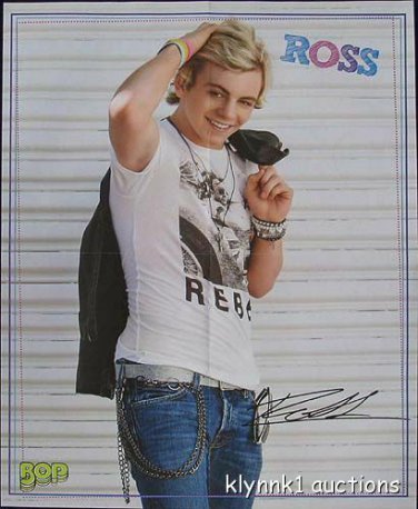 Ross Lynch 3 POSTERS Centerfold Lot 3047A One Direction Harry Styles on the back