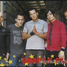 Simple Plan POSTER Centerfold 2225A Ashlee Simpson on back
