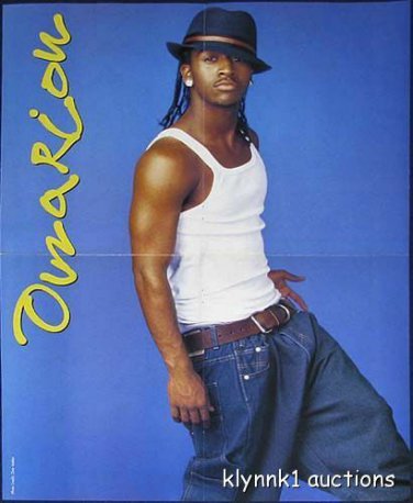 Omarion 3 POSTERS Centerfolds Lot 2800A IMX Marques Houston on the back