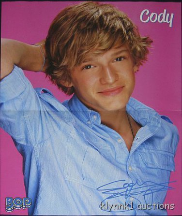 Cody Simpson Poster Centerfold 2308A Katy Perry on the back