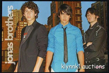 Nick Joe Jonas Brothers - 4 POSTERS Centerfolds 854A Ryan Sheckler Kevin back