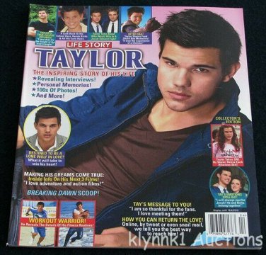 Taylor Lautner Life Story Magazine Breaking Dawn interviews & Photos Oct 2010