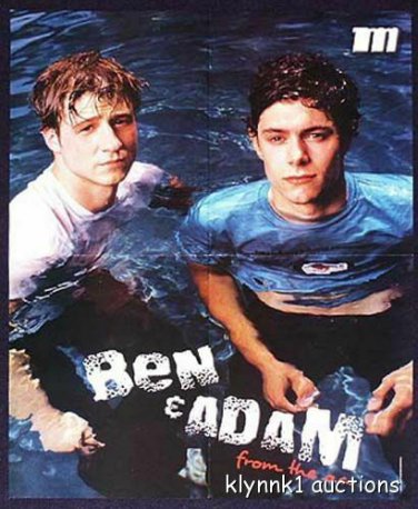 Ben & Adam The O.C. Cast - Poster Centerfold 218A Beyonce on back