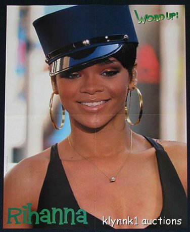 Rihanna 2 POSTERS Centerfold Lot 1465A Scooter Bow Wow on back