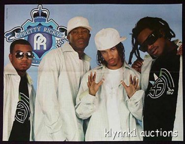 Pretty Ricky  POSTER Centerfold 539A  Spectacular on the back