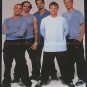 Backstreet Boys - 4 POSTERS Centerfolds Lot 1790A Justin Timberlake on back