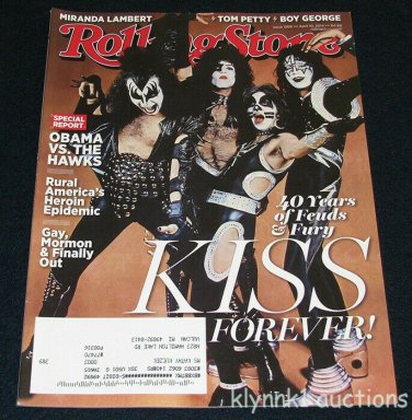 Rolling Stone Magazine KISS issue 1206 / April 2014 Paul Stanley Gene Simmons