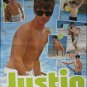 Justin Bieber shirtless at the beach POSTER Centerfold 2304A Taylor Lautner