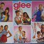 Cast of Glee Cory Monteith 2 POSTERS Centerfolds Lot 1932A Justin Bieber on back