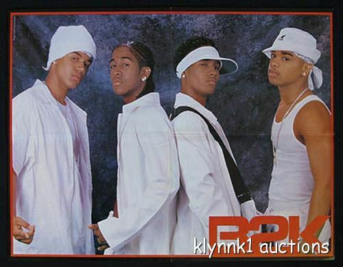 B2K Omarion J-Boog - 2 POSTERS Centerfolds Lot 783A IMX Marques Houston