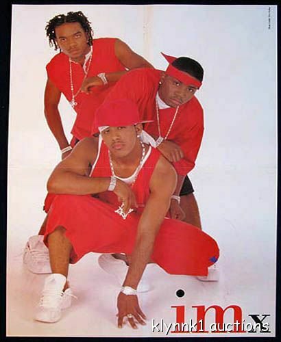 B2K Omarion J-Boog - 2 POSTERS Centerfolds Lot 783A IMX Marques Houston