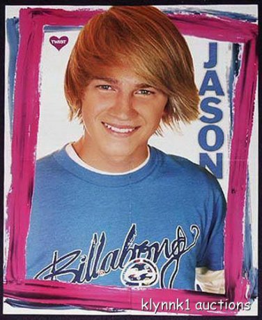 Jason Dolley POSTER Centerfold 400A  Corbin Bleu on back