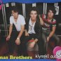 Joe Jonas Brothers Nick Kevin 3 POSTERS Centerfold Lot 1575A Selena David Henrie