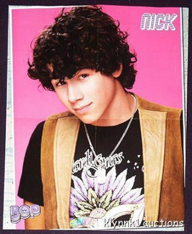 Nick Jonas Brothers Joe - 2 POSTERS Centerfold Lot 698A Vanessa Hudgens HSM