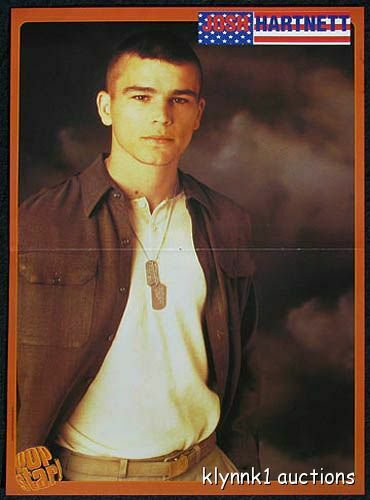 Josh Hartnett  2 POSTERS Centerfolds Lot 902A Lawrence Brothers Alicia Keys back