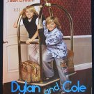 Dylan & Cole  2 POSTERS Centerfolds Lot 751A High School Musical Ashley Tisdale