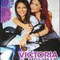 Selena Gomez 2 POSTERS Centerfold Lot 3040A Victoria Justice Ariana Grande back